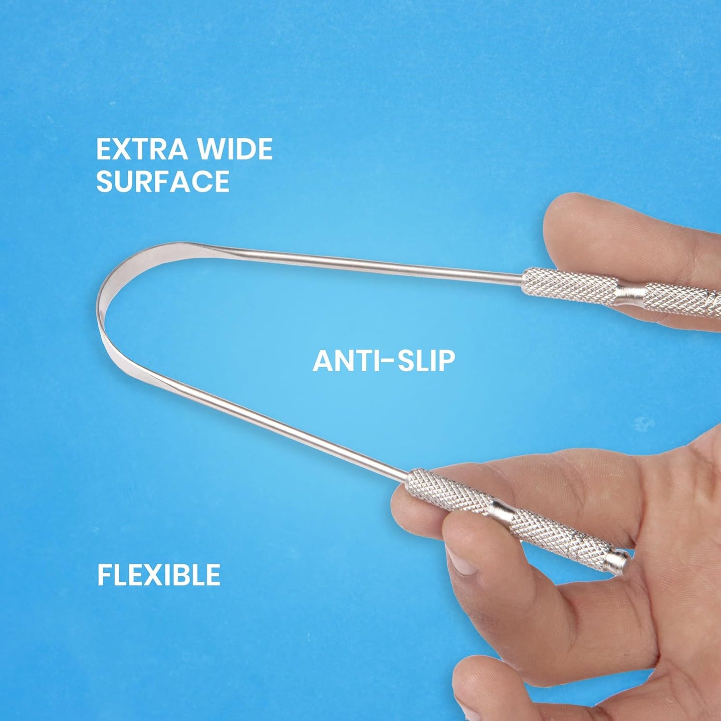 Ivy Smile™ Stainless Steel Tongue Cleaner