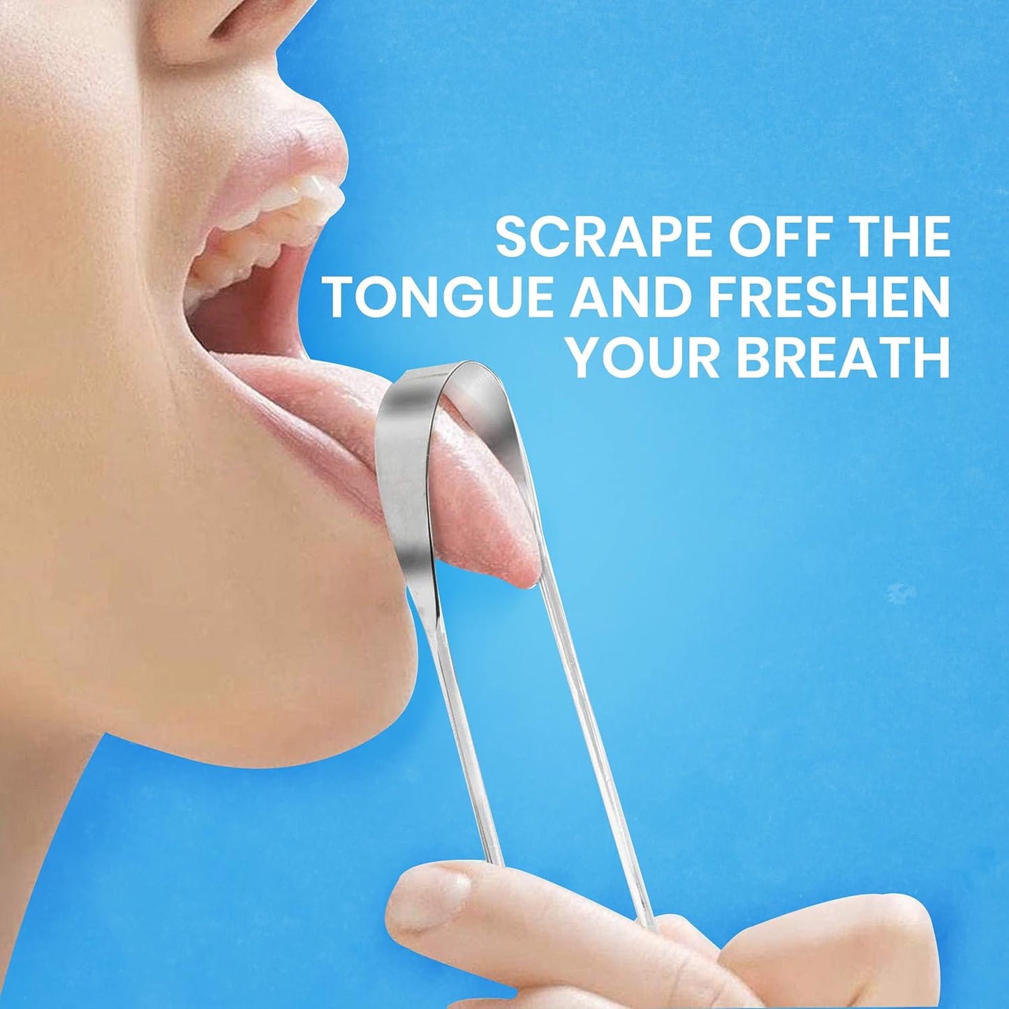 Ivy Smile™ Stainless Steel Tongue Cleaner
